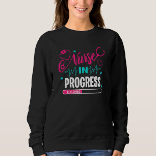 Sweatshirt Infirmière En Cours École De Soins Infirmiers Futu