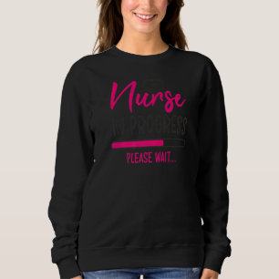 Sweatshirt Infirmière En Cours Infirmière Étudiante Futur Inf