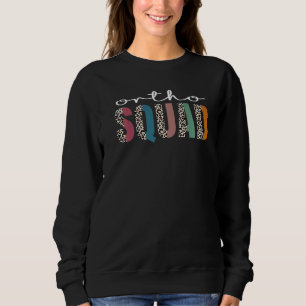 Sweatshirt Infirmière léopard Ortho Squad Orthopédie Infirmiè
