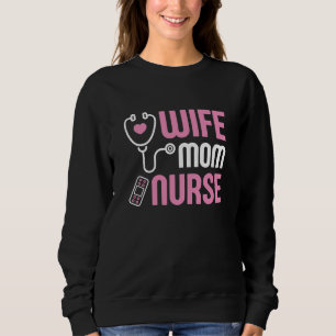 Sweatshirt Infirmière mère
