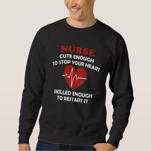 Sweatshirt Infirmière professionnelle en soins de santé Médic