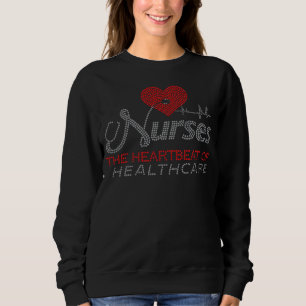 Sweatshirt Infirmière : The Heartbeat of Healthcare Gift, ICU