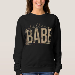 Sweatshirt Infirmière vintage de remplissage de la lèvre bébé