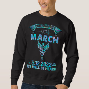 Sweatshirt Infirmières et infirmiers unis mars million Infirm