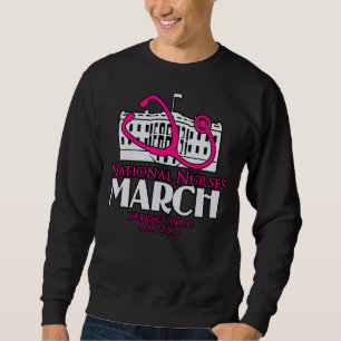 Sweatshirt Infirmières nationales mars 12 mai 2022 Million In
