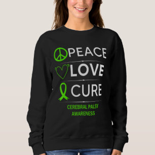 Sweatshirt Infirmité Motrice Cérébrale Sensibilisation Paix A