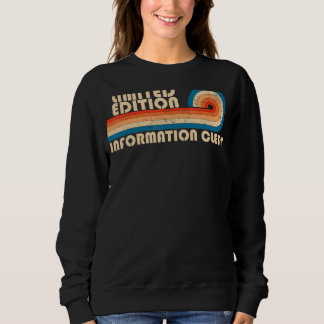 Sweatshirt INFORMATION CLERK Funny Job Title Profession Naiss
