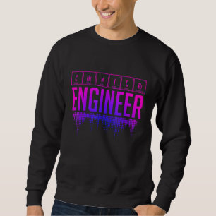Sweatshirt Ingénieur chimiste Génie 24