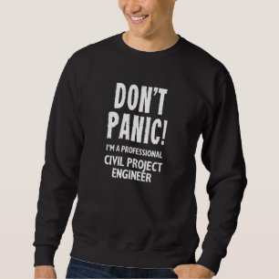 Sweatshirt Ingénieur de projet civil
