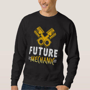Sweatshirt Ingénieur Diesel Réparation Voiture Mécanicien du