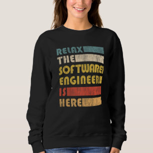 Sweatshirt Ingénieur logiciel de relaxation de codage informa