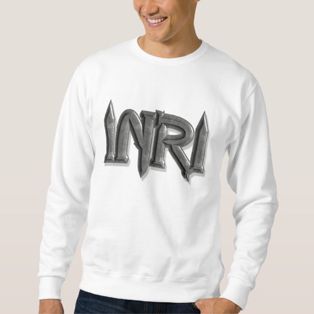 Sweatshirt INRI Pointes Pierre 3D (Devant)