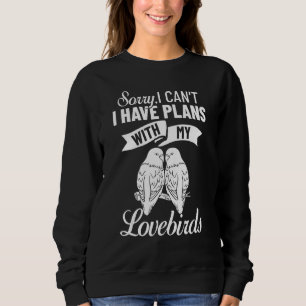 Sweatshirt Inséparable perroquet à face pêcheuse animal de co