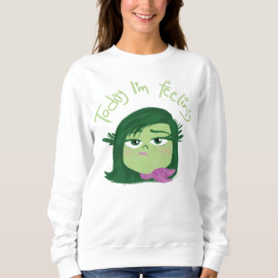 Sweatshirt Inside Out 2 Aujourd’hui je me sens dégoûté Graphi