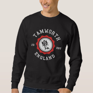 Sweatshirt Insigne de la rose d'Angleterre de TAMWORTH