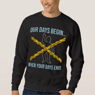 Sweatshirt Inspecteur en sciences judiciaires