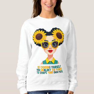 Sweatshirt Inspirationnel à manches longues