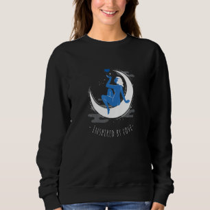 Sweatshirt Inspiré Par Love Moon Femmes Love Heart Graphic De
