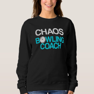 Sweatshirt Instructeur d'équipe de Bowling Coach 21