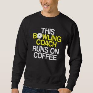 Sweatshirt Instructeur d'équipe de Bowling Coach Player 32