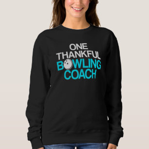 Sweatshirt Instructeur d'équipe de Bowling Coach Player 7
