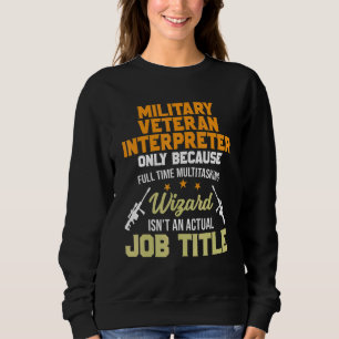 Sweatshirt Interprète militaire