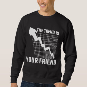 Sweatshirt Investisseur Stock de change