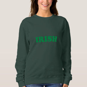 Sweatshirt Irish Green moderne St. Patrick's Day