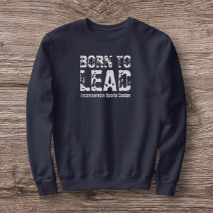 Sweatshirt ISD Hommes Né pour diriger Crewneck