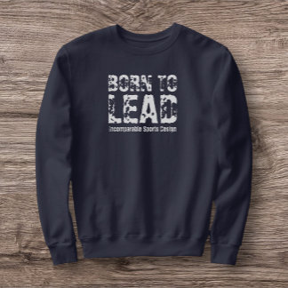 Sweatshirt ISD Hommes Né pour diriger Crewneck