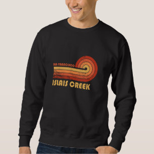 Sweatshirt Islais Creek San Francisco California Retro Vintag