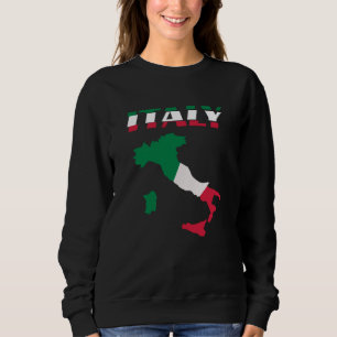 Sweatshirt Italie Carte Italie Italia Italia