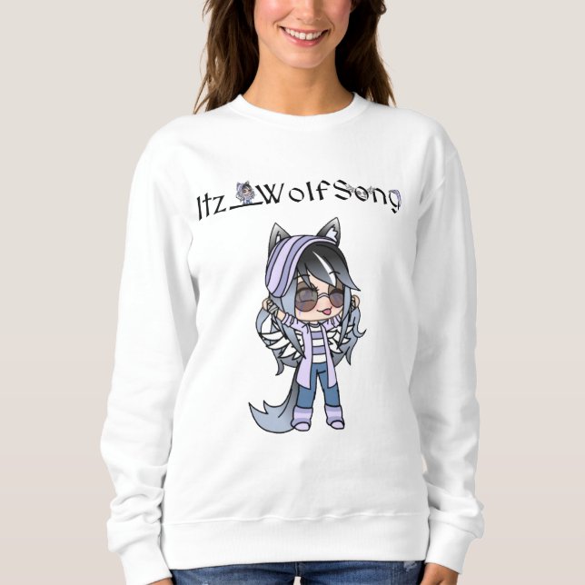 Sweatshirt Itz_WolfSong (Devant)