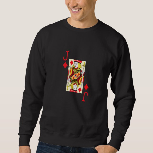Sweatshirt Jack of Diamonds Premium (Devant)