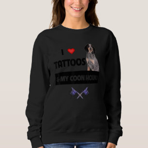 Sweatshirt J'adore les tatouages et mon tatouage de chien de