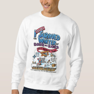 Sweatshirt J'ai à peine survécu à l'hiver 2022-23