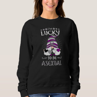 Sweatshirt J'ai de la chance d'être une fierté sexuelle Saint