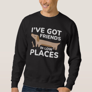 Sweatshirt J'ai des amis dans des endroits difficiles