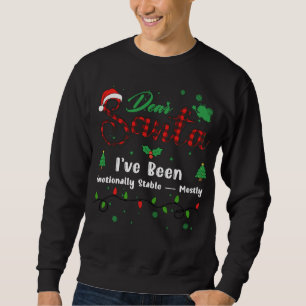 Sweatshirt J'ai été émotionnellement stable - Correspond prin