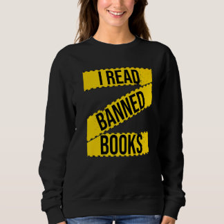 Sweatshirt J'Ai Lu Les Livres Interdits Combattre La Censure
