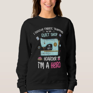 Sweatshirt J'Ai Secouru Le Tissu Enveloppé Dans La Boutique D