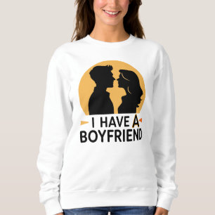 Sweatshirt J'ai un petit ami