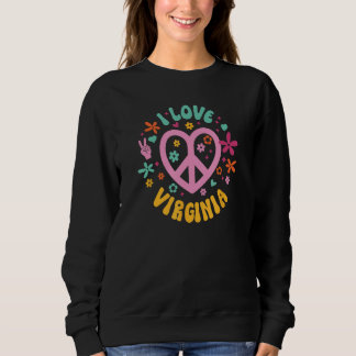 Sweatshirt J'aime la Virginie