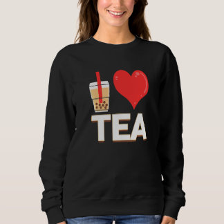 Sweatshirt J'Aime Le Thé Bubble Bubble Tea
