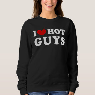 Sweatshirt J'Aime Les Chauds, Je Coeur Les Chauds