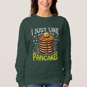 Sweatshirt j'aime les crêpes