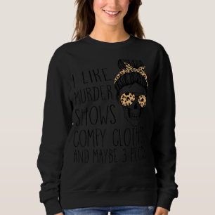 Sweatshirt J'Aime Les Vidéos De Meurtre Comfy Les Vêtements E