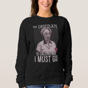 Sweatshirt J'Aime Lucy Chocolate Appeler