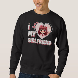 Sweatshirt J'aime ma petite amie
