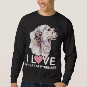 Sweatshirt J'Aime Mes Grands Pyrénées